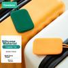 Youshiguang Silicone Luggage Tag, Suitcase Tag, Carry-On Tag, Portable Check-In Tag, Travel Case Anti-Loss Hanging Tag, Starry Gree