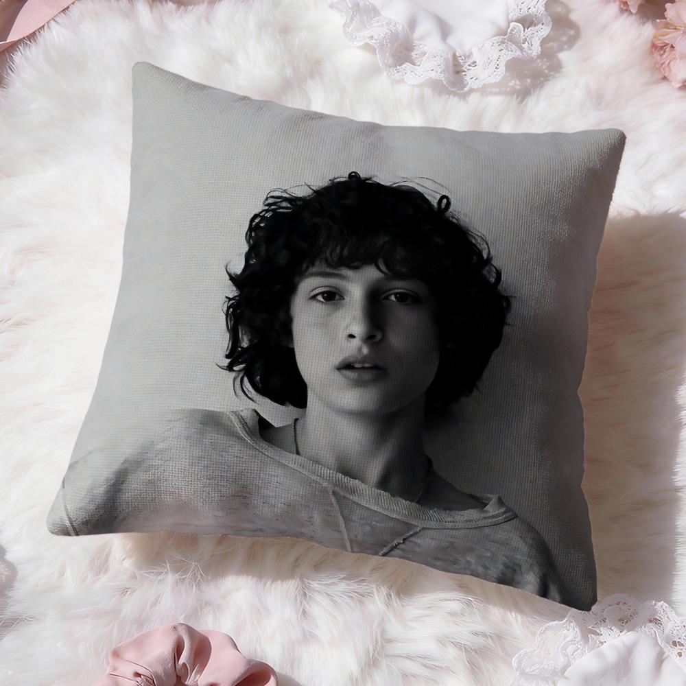 Vlastní povlak na polštář F-Finn WolfhardS Prémiové pohodlí Oboustranný povlak na polštář - Design Dva v jednom pro jakoukoli místnost a interiér auta