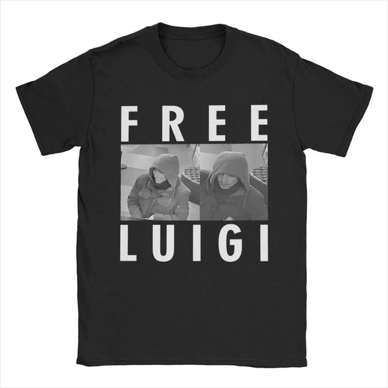 Św. Koszulka Luigiego dla Mężczyzn United Healthcare Unitedhealthcare Czysta Bawełna T-Shirty Odzież T-Shirty Plus Size męskie