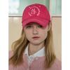 Allincomplete Round Logo Ballcap Magenta