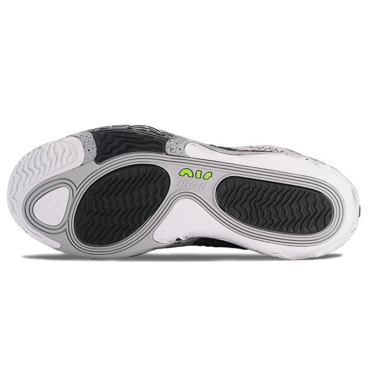 Jordan Tatum 2 Basketball Shoes Men's Low top Gray/White/Neon Green FJ6458-100(Team379-)