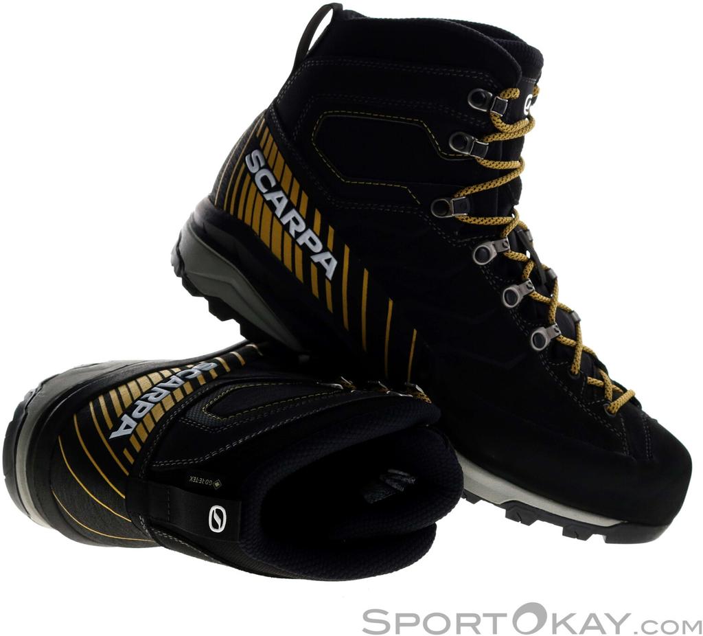 Trekking Shoes Scarpa Mescalito TRX GTX Dark Anthracite/mustard
