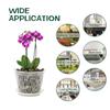 Stomata Plastic Transparent Flowerpot Plant Pots For Phalaenopsis Orchid Planting Orchid Pot