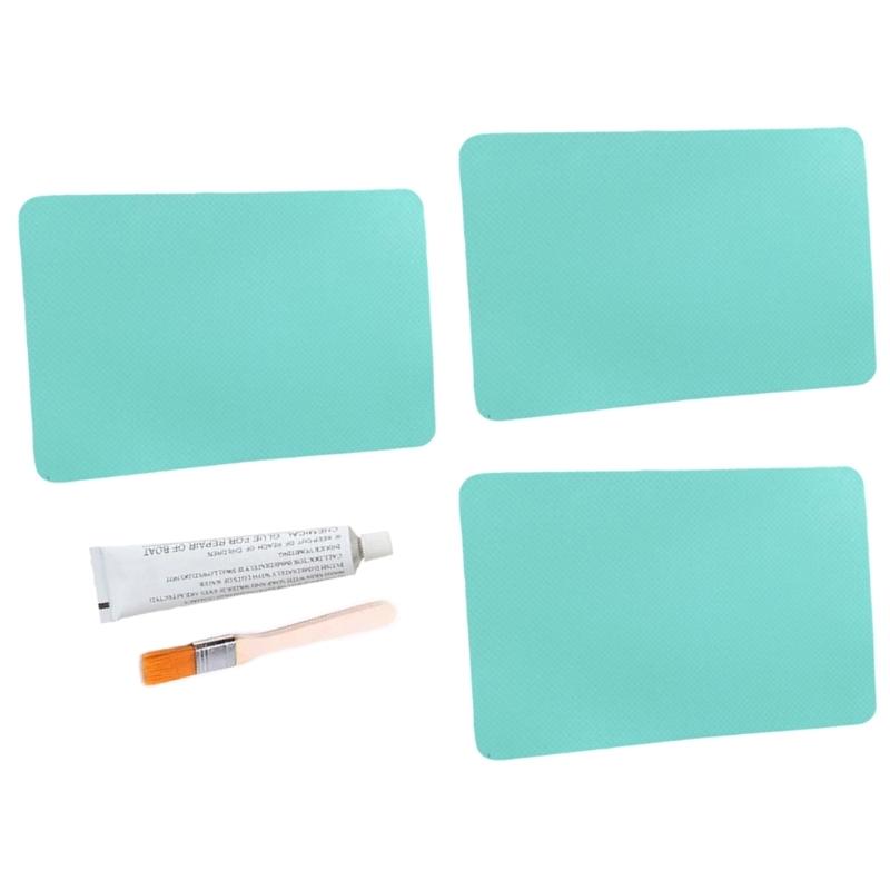 6Pcs Kayak Patches PVC Repair Patches Watertight Repair Patches Replacements for Inflatable Boats Kayak Canoes Water Toy