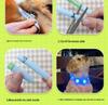 Lenovo USB Rechargeable LED Dog Collar - Waterproof Silicone Pendant for Small/Medium Dogs, Anti-Lost Night Light for Walking.