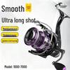Metal Spool Spinning Fishing Reel for Long-Distance Casting