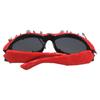 Stylish Rivet Frame Sunglasses with UV380 Protections for Women Men Unisex Everyday Use Eyeglasses Dance Show Props