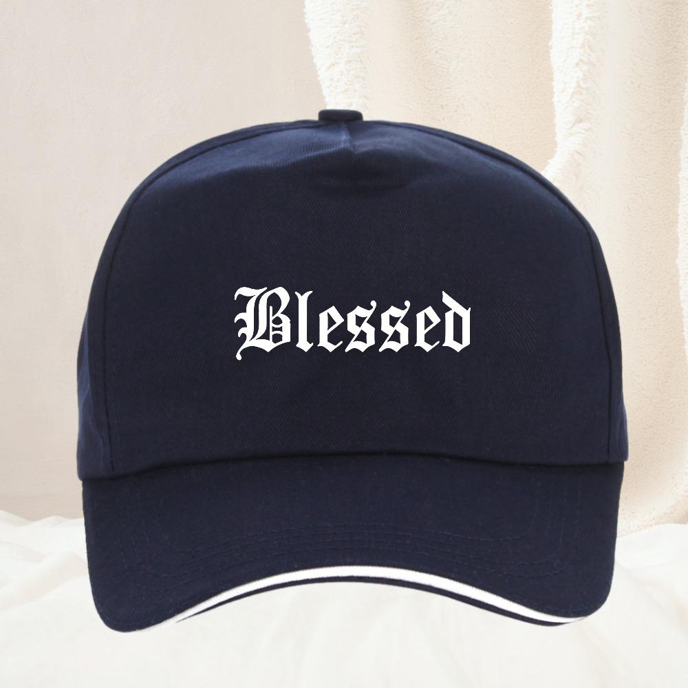 Gesegnete Kreativität Briefmütze Damen Street Casual Baseballkappe Sommer Outdoor Verstellbare Mütze Alle Jahreszeiten Reise Geschenk Kopfbedeckung