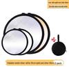 Compact 4-in-1 Reflector Light for Live Streaming & Outdoor Portraits