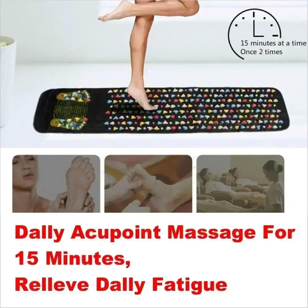 Fingerpressure Board Foot Foot Massage Pad Massage Cushion Simulation Cobblestone Foot Leg Pad Pressure Board Foot Massage Pad