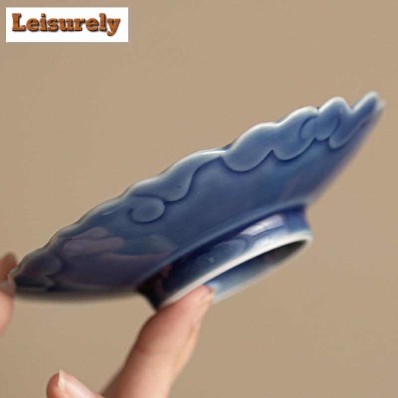 Glückverheißende Wolken Obstschalen Kreative Gebäckplatte Kuchenständer Erfrischungs-Obstplatte Haushaltsteilplatte Handwerk