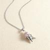 Ice Cream Necklace With Pearl Pendant For Casual Wear Perfect Gift For Teens