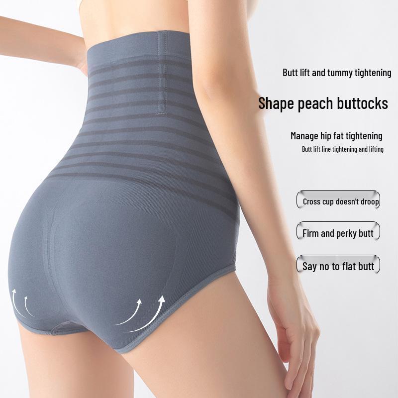 High-Waisted Tummy Control Shapewear: Postpartum Belly Wrap & Butt Lift Hip Shaping Pants for Plus Size Women