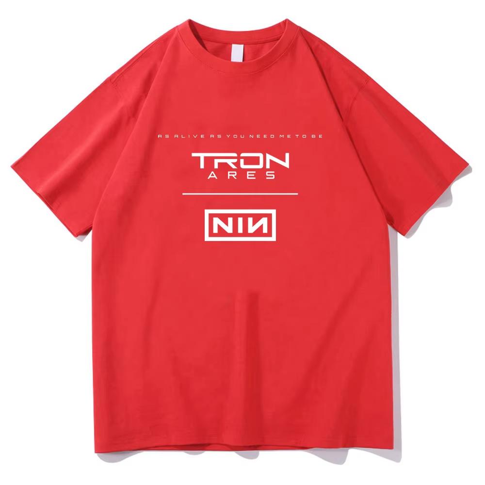 Nine Inch Nails Som Levande Som Du Behöver Mig Vara Grafiska T-shirts Rockband Herr Sommar Casual Sport Bekväma Dam Lösa T-shirts