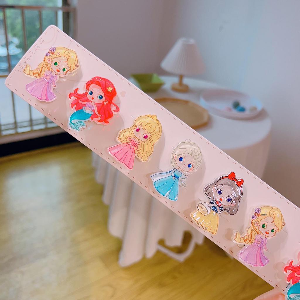 Korean Princess Mermaid Hair Clips & Ties - Cute Hair Accessories for Girls