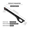 dnsh2 For Mitsubishi Car Seat Gap Filler Side Seam Plug Strip Leak-proof Accessories Outlander Lancer Cross Colt Xpander Mirage