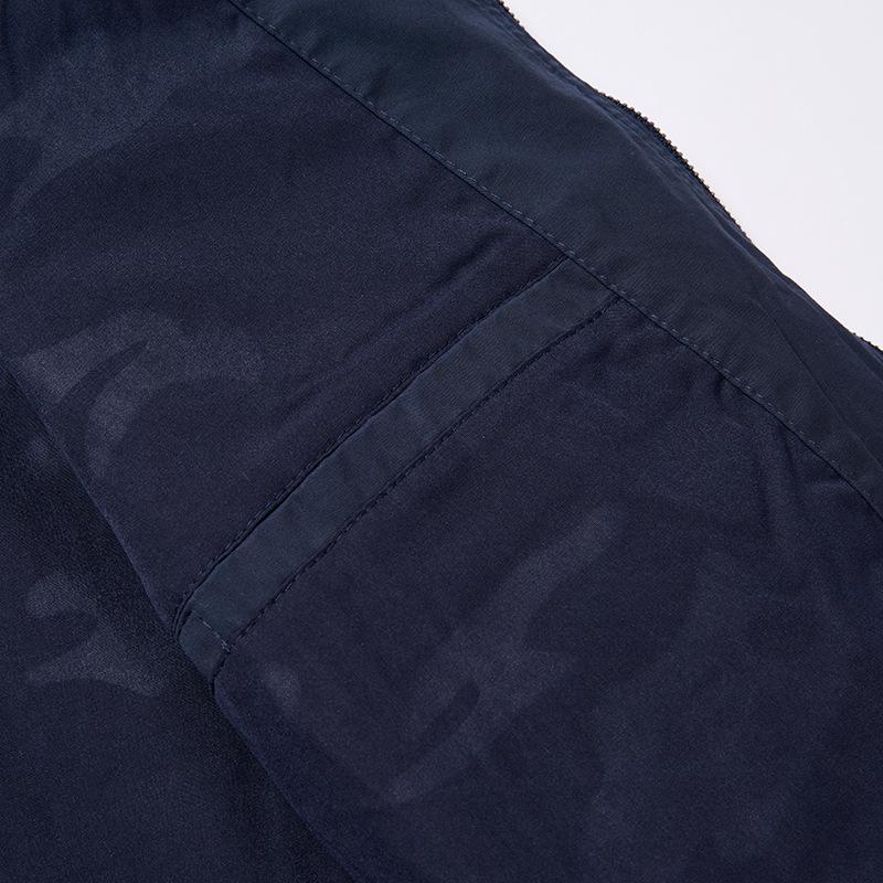 Herren Business Casual Übergröße Frühling-Herbst Jacke - Leichtgewichtiger Umlegekragen für Väter mittleren Alters und ältere