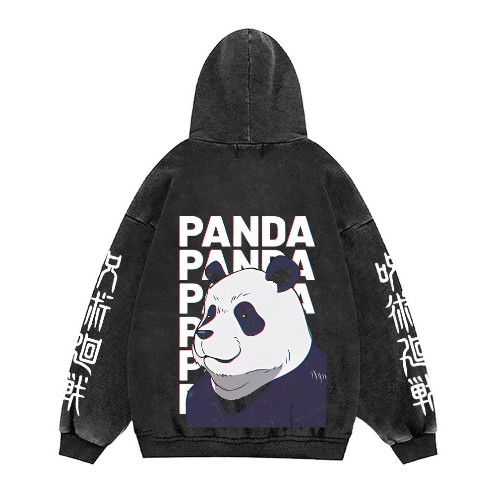 Jujutsu Kaisen Anime Clothing Ryomen Sukuna Logo Graphic Hooded Men Washed Hoodies Vintage Cotton Streetwear Harajuku Sweatshirt