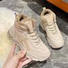 Autumn/Winter Women's Ultra-lightweight Winter High-top Fleece-lined Cotton Shoes Sports Casual Shoes, Snow Boots