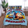 Los Perros Hermanos Duvet Cover Set King Queen Double Full Twin Single Size Bed Linen Set