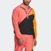 Adidas Originals ADICLOOR Jackets Men's Orange Stand Collar Moderate Other HC4500