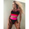 Bikini's met hoge taille voor vrouwen Badpak Vrouwelijk Patchwork Badkleding voor Vrouwen Badpak Push Up Bikini Set Luipaard Zwempak