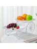 Elegant Snack Serving Plate for Nuts & Candy, Home Table Decor Centerpiece, Perfect for Parties & Christmas Presents