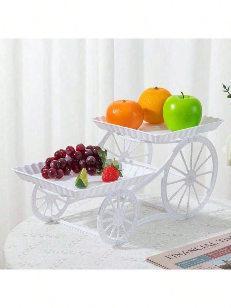Elegant Snack Serving Plate for Nuts & Candy, Home Table Decor Centerpiece, Perfect for Parties & Christmas Presents