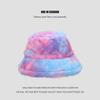 Lady Winter Bucket Hat  Fisherman Cap Warm Furry Cap Fluffy Hats