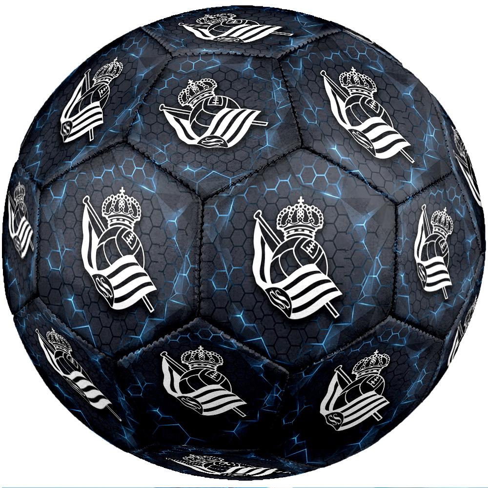 Real Sociedad FC Größe 5 Standard Fußball Langlebiger Trainingsspiel Fußball für Erwachsene Outdoor-Sportarten