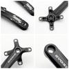 EVOSID Bicycle Crankset 104BCD Mountain Bike Square Hole Crank Aluminum Alloy 170mm MTB Bike Crank 8-12S Chainring 32/34/36/38T