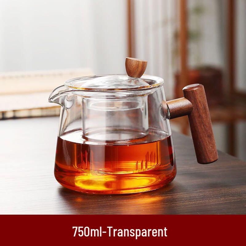 Yu Zhu Xun 750ml Glass Tea Kettle and Brewing Pot Set