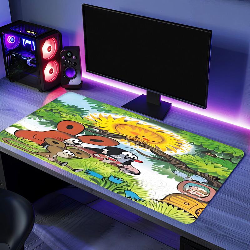 The Little Mole Mouse Pad - Non-Slip Rubber Base, Smooth Surface for Work,Gaming,Office,And Home Use, Desk Mouse Pad