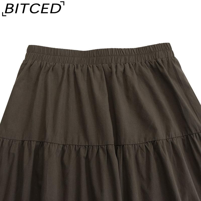 BITCED Damenmode Lässig Sommer Frühling Rock