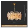 LED Art Deco Modern Stainless Steel Glass Designer Chandelier Hanging Lamp Lighting Lustre Chandelier Lighting Fixture For Foyer