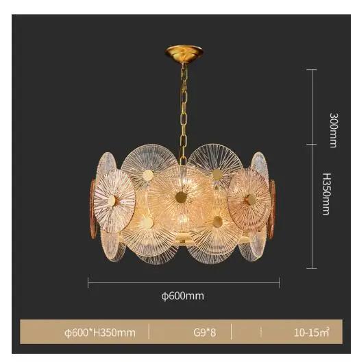 LED Art Deco Modern Stainless Steel Glass Designer Chandelier Hanging Lamp Lighting Lustre Chandelier Lighting Fixture For Foyer
