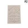 1/5Pcs Baroque Silicone Mold Diy Baroque Border Mold Baroque Silicone Mold Border Molds For Cake Fondant Trim Decoration