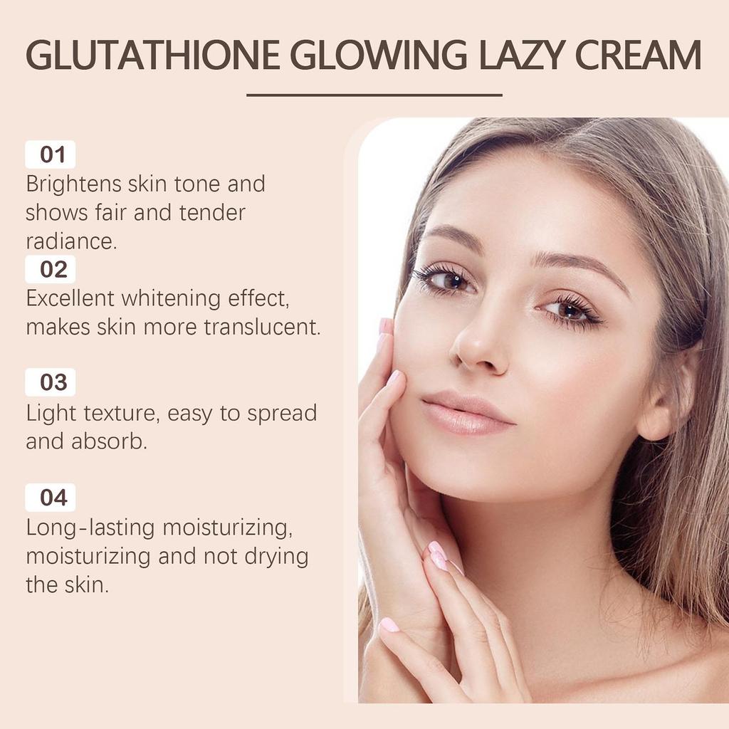 Bare Face Cream Cover The Facial Skin Without Fake Whitening Lazy Bare Face Cream