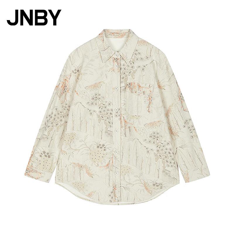 JNBY 25 Autumn New Loose Shirt Collar Shirt L