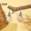 Costume Party Ear Embellishments 1 Pair Halloween Earrings for Women, Skeleton Spider Pumpkin Women Ghost Bat Dangle Earrings, Gothic Jewelry