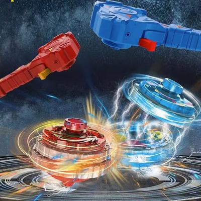 Neues Kreatives Kreisel Bey Battling Top Beleuchtung ABS Metall Burst Gyro Spielzeug Set Kampf Battling Spiel Set Für Kinder Ab 8 Jahren