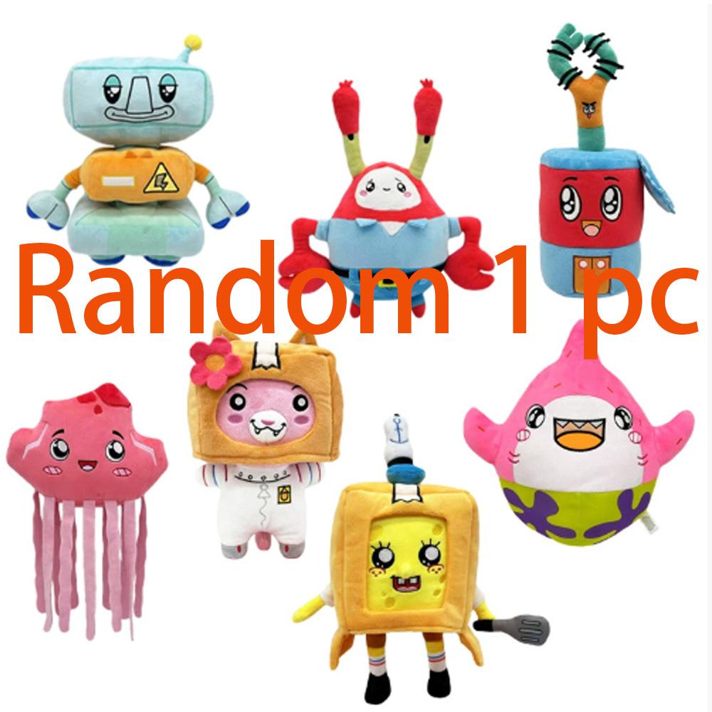 22-40Cm 100% Genuine Spongebob Patrick Star Kawaii Cartoon Animal Plush Toy Stuffed Doll Cartoon Soft Kids Toys Birthday Gift