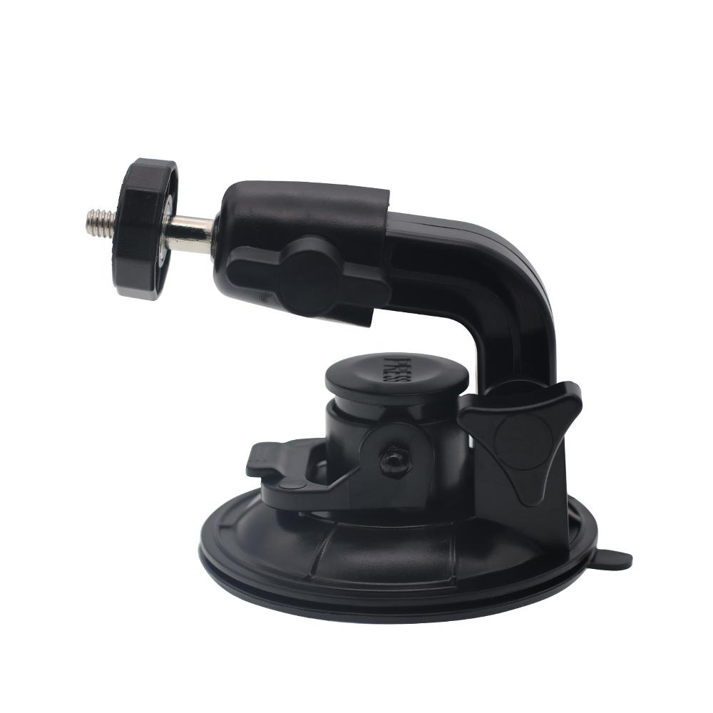 Car suction cup mount for attaching a camera and camera