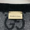 GUCCI 715717 GG Wool Reversible Coat coat 36 blackUsed
