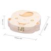 1pc-Baby Tooth Box Spanish Wooden Kids Milk Teeth Organizer Storage Boys Girls Baby Souvenirs Gifts Keepsakes