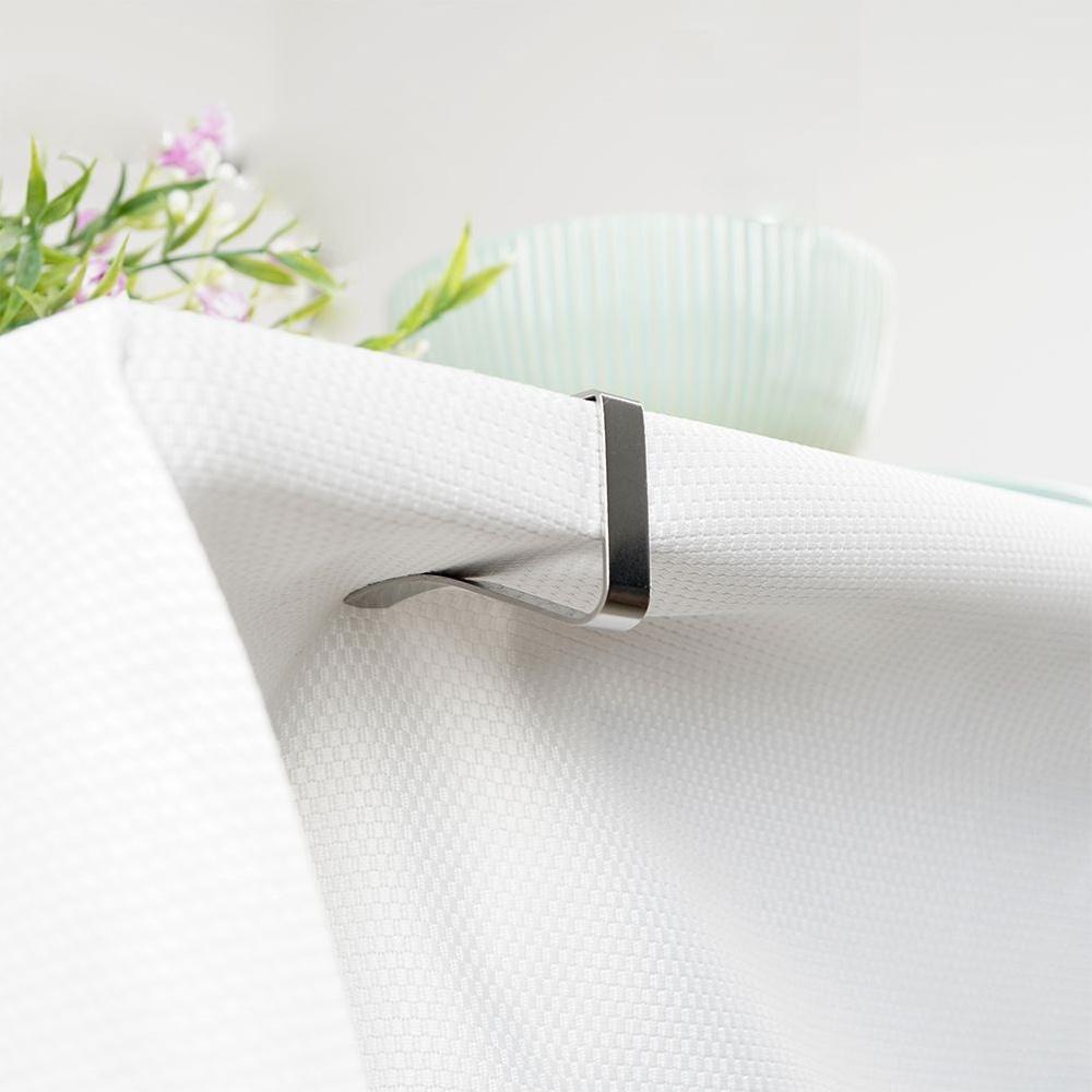 Metal tablecloth clip