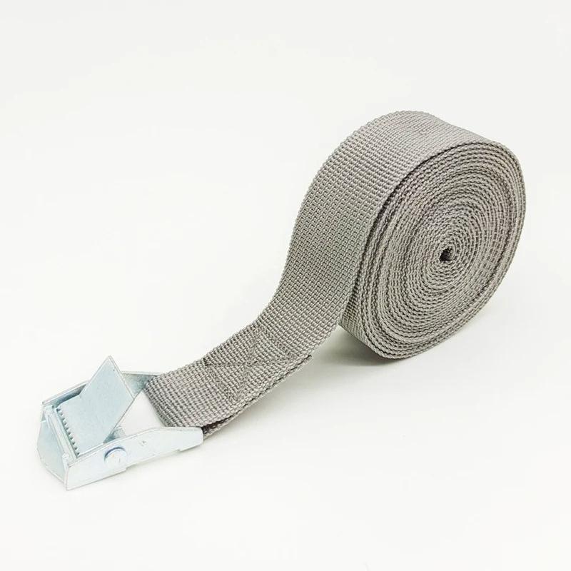 

3M Cargo Straps With Buckle Tie-Down Belt for Motorcycle Car Bicycle Metal Tow Rope Strong Ratchet Fixing Belt for Luggage Bag