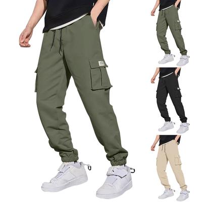 Lässige Sporthose für Herren, lockere lange Hose zum Laufen und Training
