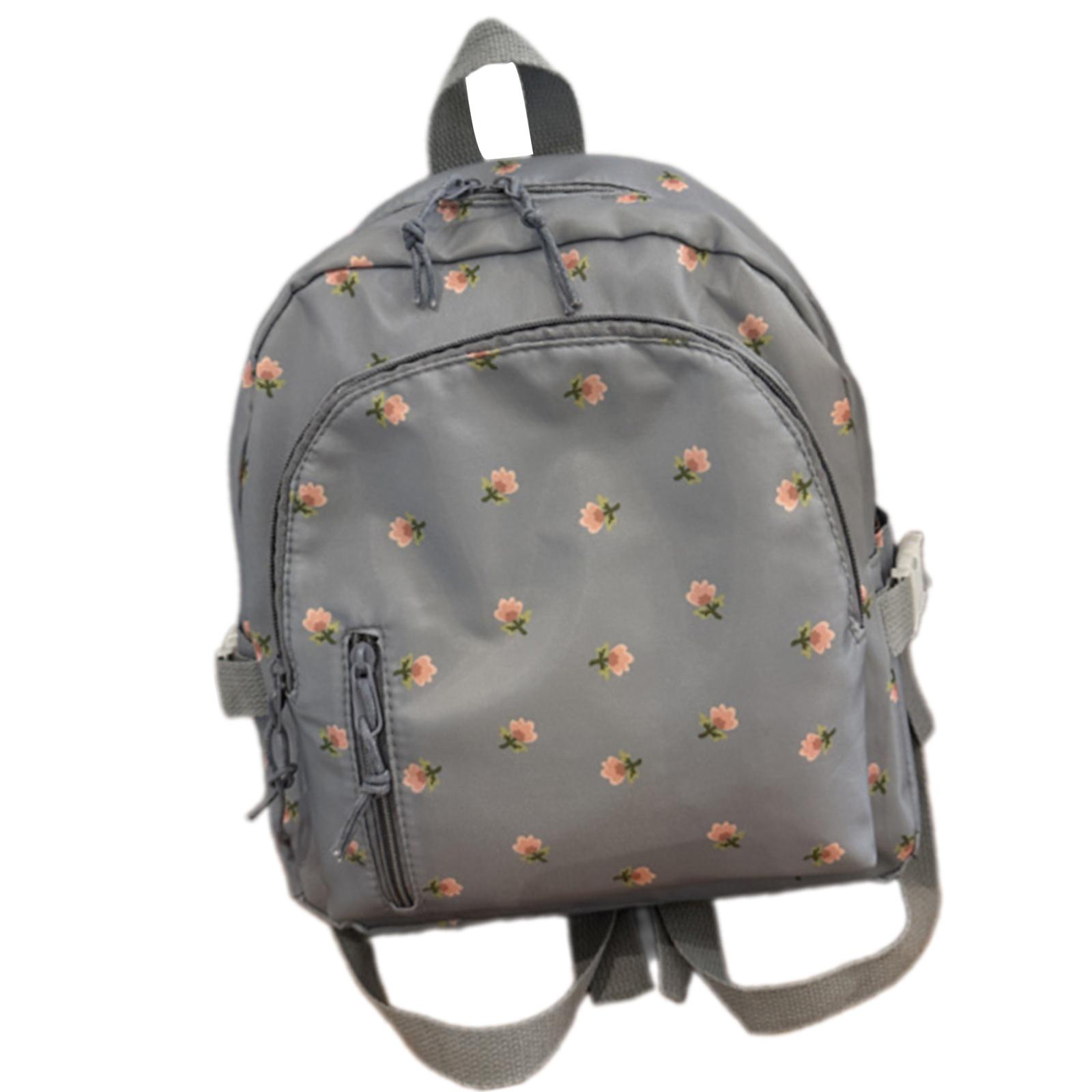 Laptop Backpack Cute Floral Printed Backpack for School College Travel Work Casual Daypack School Bag Aesthetic Backpack