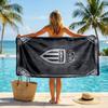 Asciugamano da Spiaggia Monaco FC Stampa Asciugatura Rapida Microfibra Assorbente Portatile da Viaggio Asciugamano da Nuoto